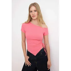 Trendyol Milla Ženska bluza, Roze
