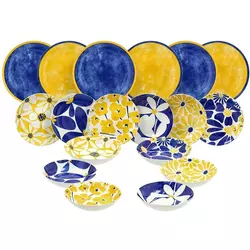 TOGNANA set krožnikov Marisol, porcelan, večbarvna, 18 kos