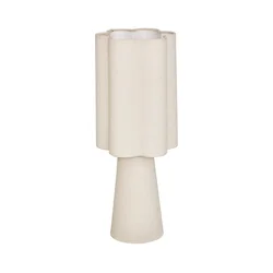 Atmosphera - Stona lampa BLANCA 1xE27/25W/230V krem