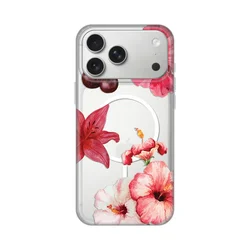 Maska za iPhone 17 Pro Max 6.9 Magsafe, Hibiscus
