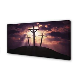 tulup.si Slika na platnu Jezus križ 140x70 cm