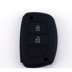 CAR 888 ACCESSORIES Silikonska navlaka za ključeve Hyundai crna