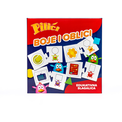 Pilići Edukativna igra Boje I oblici