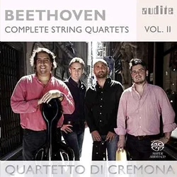 BEETHOVEN:COMPLETE STRING QUARTET VOL.2/DI CREMONA