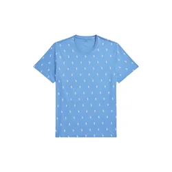 Polo Ralph Lauren Majica svetlo modra/bela