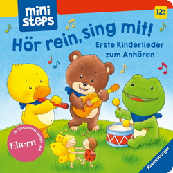 Hör rein, sing mit! - Erste Kinderlieder zum Anhören (knjige ministeps)