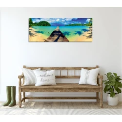 Opviq Slika na platnu 30x80cm