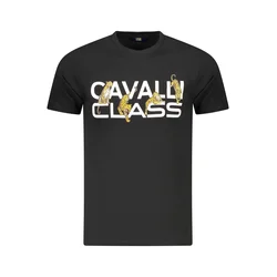 Cavalli Class Muška majica TXT60MJD060, Crna