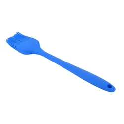 Velika silikonska krtača 26 cm modra XL