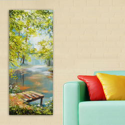 Opviq Slika na platnu 50x120cm