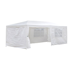 Green Bay Baštenski paviljon sa bočnim stranama, 3 x 6 m, Beli