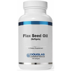 Douglas Laboratories Organic Flax Seed Oil - 100 Gel-kapsule