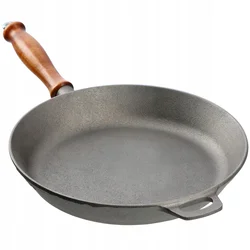 KADAX litoželezna ponev, plinska indukcija, 26 cm, protisprijemalna prevleka, velika, (5000358054)