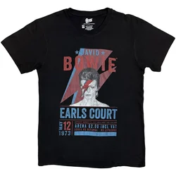 David Bowie Earls Court 73 Black L Majica