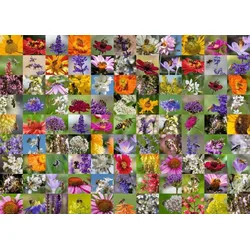 Ravensburger Puzzle Čebele na rožah 1000 kosov