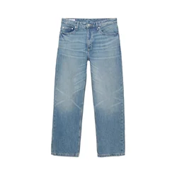 Pull&Bear Kavbojke moder denim