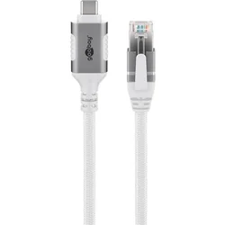 Adapter type-C/RJ45 Gigabit Lan kabel 2m Goobay