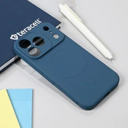 Maska za iPhone 17 Pro 63 Teracell Giulietta Magsafe plava