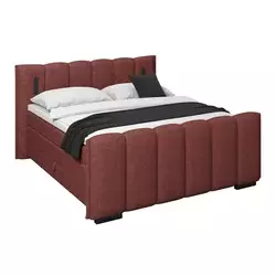 Boxspring Krevet Elysia 200/200 cm , bordo