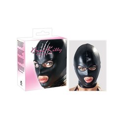 Bad Kitty Kopfmaske II Wet Look- maska s otvorima