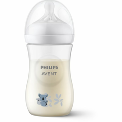 Philips Avent Natural Response 1 m+ steklenička za dojenčke Koala 260 ml