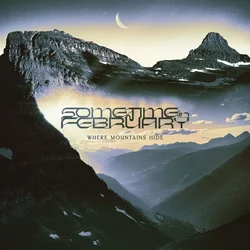 Sometime In February - Where Mountains Hide (Limited Edition) (Light Blue With Lilac Marble Coloured) (LP)
