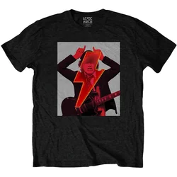 AC/DC Majica Angus Finger Horns Unisex Black M