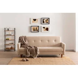 Atelier del Sofa Trosed na razvlačenje Hiko Krem