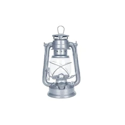 Brilagi - petrolejska lampa LANTERN, 24,5 cm, srebrna