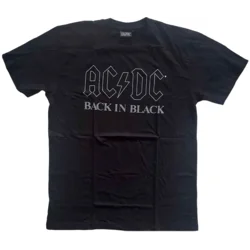 AC/DC Majica Back In Black Black XL