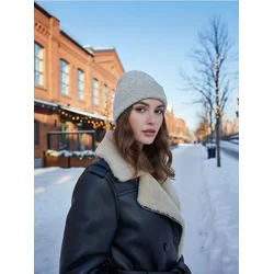 Sinsay - Kapa tipa beanie - svetlo siva