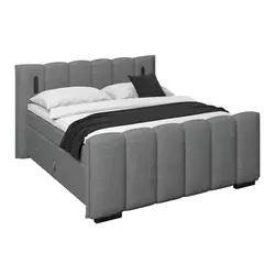 Boxspring Krevet Elysia 200/200 cm , tamnosiva