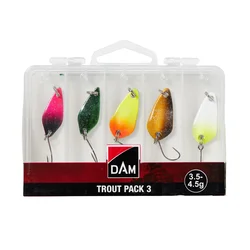 DAM TROUT PACK 3 INC. BOX 3.5 - 4.5 g