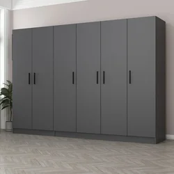 Hanah Home Garderober Kale-5080, 270x210x52 cm, Antracit