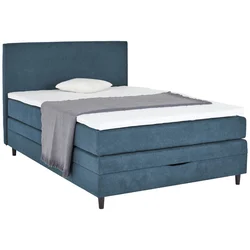 Boxspring Krevet Kleopatra 140/200 cm , plava