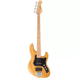 FGN Fujigen JMJ-ASH-M/VNT J-Standard Mighty Jazz Vintage Natural bas gitara