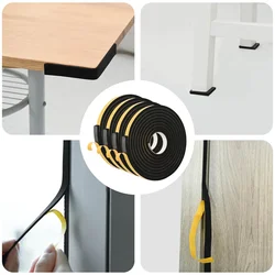 Samoljepljiva pjenasta traka 4 pcs Crna 15mm x 5m CR pjena