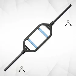 Iron Sport dvoručna Triceps šipka za tegove sa kontraoprugama fi 32mm
