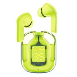AceFast Brezžične slušalke TWS Bluetooth zelene