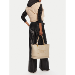 Ročna torba Juicy Couture EO-BEJXT8797WVP Bež