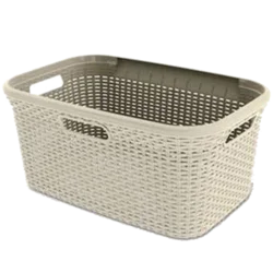 Korpa za veš 60l krem 448x341x615