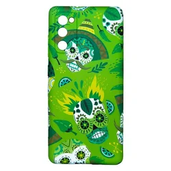Maska za telefon SVETLECE za Samsung S20FE DZ9/11, Zelena