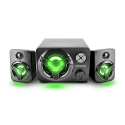 MICROLAB U210 Aktivni zvucnici 2.1 11W 5W, 2x3W 3,5mm, SD, FM radio, Bluetooth