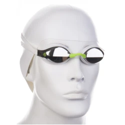 Goggles mad wave record breaker mirror white