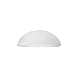 Zamensko staklo za luster SFERA E27 14x30 cm belo
