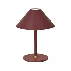 Halo Design 800834 - LED prigušiva punjiva stona lampa HYGGE LED/3W/4000 mAh IP54 bordo