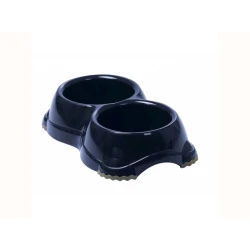 MODERNA Posuda za pse i mačke Double Smarty, 2x330m, Teget