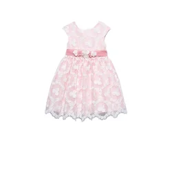 Abel & Lula Elegantna obleka 5032 Roza Regular Fit
