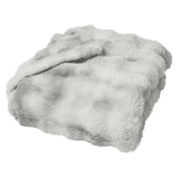 Siva odeja iz mikropliša 180x220 cm Mounty – douceur dintérieur