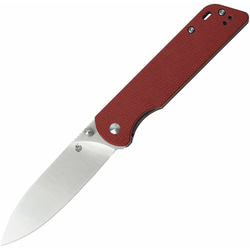 QSP Knife Parrot Linerlock Red Micarta